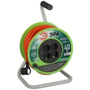 Удлинитель на катушке 4х40м с заземл. RP-4e-3x1.5-40m ПВС 3х1.5 Эра Б0056103