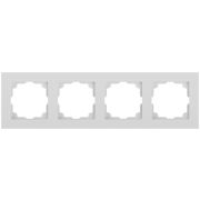 Рамка 4-м СП Accent 6-504-01 бел. Intro Б0063757