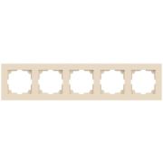 Рамка 5-м СП Accent 6-505-02 сл.кость Intro Б0063774