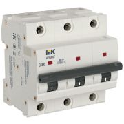 Выключатель автоматический модульный 3п C 80А M10H ARMAT IEK AR-M10H-3-C080