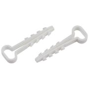 Дюбель-хомут 5-8мм для плоского кабеля NO-224-228 бел. (уп.100шт) Эра Б0066282