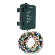 Гирлянда «Роса» DC-G06-120M 120 RGB microLED 12.1м. 8реж. 3хAA ФАZА 5059610