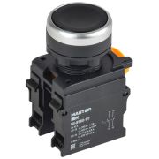 Кнопка d22мм 1НО+1НЗ MASTER с фиксацией черн. IEK MI-BT60-11T-3-21-K02