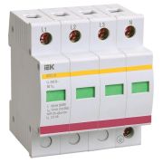 Ограничитель перенапряжения ОПС1-B 4P KARAT IEK MOP20-4-B