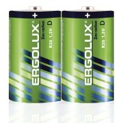 Элемент питания солевой D/R20 1.5В SR2 (уп.2шт) Ergolux 12442