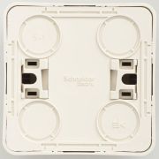 Розетка 1-м ОП Этюд 16А IP20 250В с заземл. без защ. шторок крем. SE PA16-003K