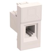 Розетка компьютерная 1-м 1мод. RJ45 кат.5E UTP механизм PRIMER IEK CKK-40D-RI1-K01