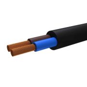 Провод ПВС 2х0.75 380В Ч (уп.100м) ЭЛЕКТРОКАБЕЛЬ НН 000007159