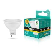 Лампа светодиодная LED5-S108/830/GU5.3 5Вт рефлектор матовая 3000К тепл. бел. GU5.3 405лм 170-265В Camelion 12041