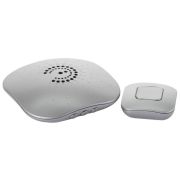 Звонок беспроводной BIONIC Silver ЭРА Б0017749
