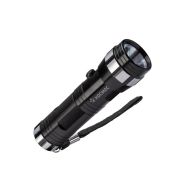 Фонарь ручной 1ВтLED 3xAAА корпус алюм. ремешок ручной КОСМОС KOS108B