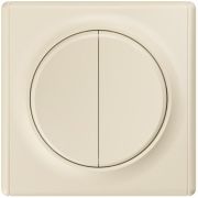 Выключатель 2-кл. СП Florence 10А IP20 механизм беж. (1E31501301) OneKeyElectro 2172799