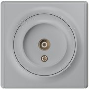 Розетка телевизионная TV 1-м СП Florence механизм сер. (1E21101302) OneKeyElectro 2172842