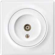 Розетка телевизионная TV 1-м СП Florence механизм бел. (1E21101300) OneKeyElectro 2172773