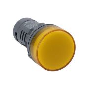 Лампа светосигнальная SB7 d22мм 24В DC желт. моноблочная SE SB7EV08BP