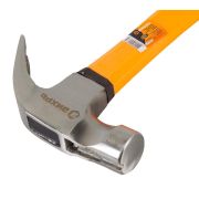 Молоток-гвоздодер 450г фибергласовая двухкомпонентн. ручка с магнитом Вихрь 73/6/8/8